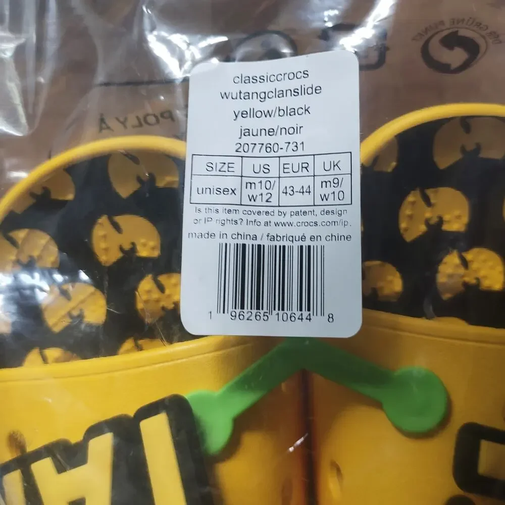 Crocs Classic Wu-Tang Clan 